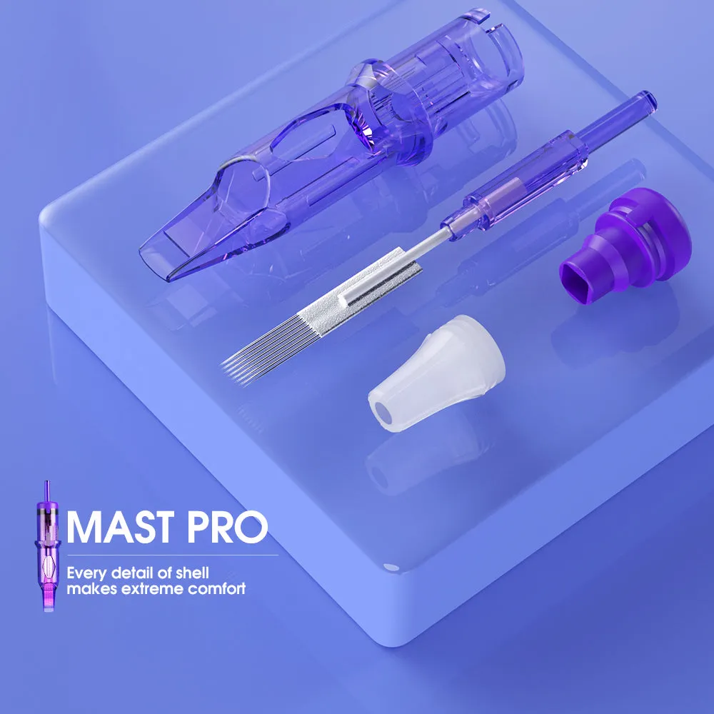 Mast Pro Tattoo Cartridges Needles 0.25MM Round Liner- Box of 20 -  DragonHawk® Tattoo Supply Official Site